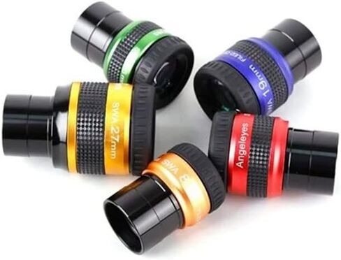 JUIYU Telescope Accessory Set 70 Degree Super Wide-Angle High Achromatic 1.25 Inch Metal Eyepiece Professional Telescope Accessories Telescope Camera (Color : 19mm) in Saudi Arabia
