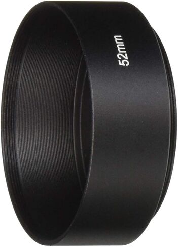 FOTGA Screw Mount 52mm Standard Metal Lens Hood for Canon Nikon Pentax Sony Olympus in Saudi Arabia