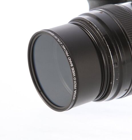 FOTGA Screw Mount 52mm Standard Metal Lens Hood for Canon Nikon Pentax Sony Olympus in Saudi Arabia