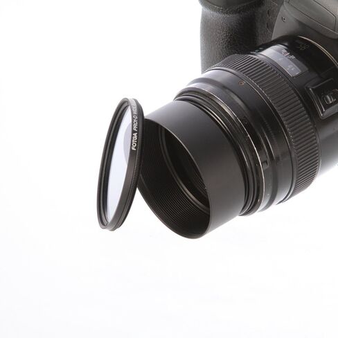 FOTGA Screw Mount 52mm Standard Metal Lens Hood for Canon Nikon Pentax Sony Olympus in Saudi Arabia