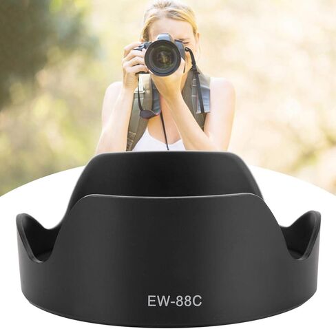 EW-88C Lens Hood, Camera Plastic Lens Hood for EF 24-70mm F2.8 L II USM Lens in Saudi Arabia