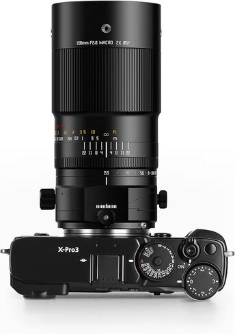 TTArtisan 100mm f2.8 Bubble Bokeh Full Frame Lens for M42 Mount, 100mm f/2.8 Manual Focus Prime Camera Lenses for M42 Screw Mount Compatible with Mirrorless SLR Mount with Adapter in Saudi Arabia