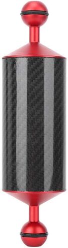 Diving Float Arm, Portable Underwater Floating Arm, in-Water Dual Ball Carbon Fiber Floating Arm, Lightweight Floating Arm, Floating Tray for Macro and Wide Angle Photography(8 inches) in Kuwait