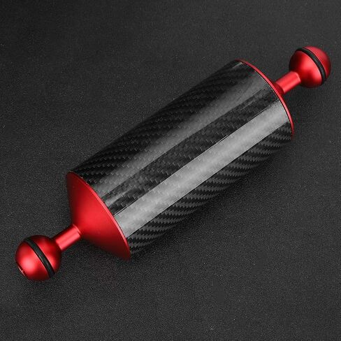 Diving Float Arm, Portable Underwater Floating Arm, in-Water Dual Ball Carbon Fiber Floating Arm, Lightweight Floating Arm, Floating Tray for Macro and Wide Angle Photography(8 inches) in Kuwait