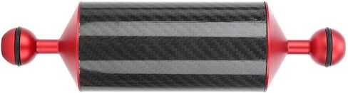 Diving Float Arm, Portable Underwater Floating Arm, in-Water Dual Ball Carbon Fiber Floating Arm, Lightweight Floating Arm, Floating Tray for Macro and Wide Angle Photography(8 inches) in Kuwait