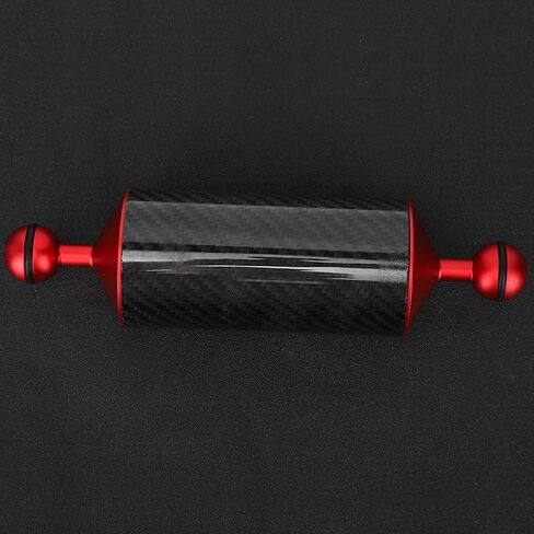 Diving Float Arm, Portable Underwater Floating Arm, in-Water Dual Ball Carbon Fiber Floating Arm, Lightweight Floating Arm, Floating Tray for Macro and Wide Angle Photography(8 inches) in Kuwait