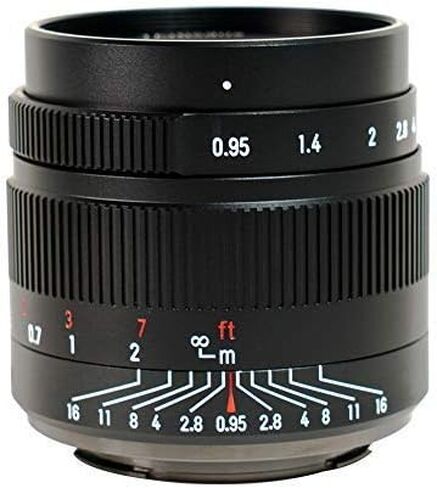 7artisans 35mm F0.95 Large Aperture APS-C Manual Focus Portrait Lens for Nikon Z Mount Camera Z6 Z7 Z6II Z7II ZFC in Saudi Arabia