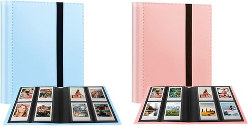 عبوتان، ألبوم صور Instax، ألبومات بولارويد 192 صورة لكاميرا Fujifilm Instax Mini 11 90 70 50S 26 25 9 8+ 7S الفورية، ألبوم صور بولارويد لـ Polaroid Snap Z2300 PIC-300P Film & Knop Photocards in Kuwait