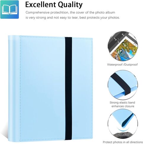 عبوتان، ألبوم صور Instax، ألبومات بولارويد 192 صورة لكاميرا Fujifilm Instax Mini 11 90 70 50S 26 25 9 8+ 7S الفورية، ألبوم صور بولارويد لـ Polaroid Snap Z2300 PIC-300P Film & Knop Photocards in Kuwait