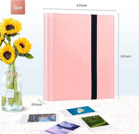 عبوتان، ألبوم صور Instax، ألبومات بولارويد 192 صورة لكاميرا Fujifilm Instax Mini 11 90 70 50S 26 25 9 8+ 7S الفورية، ألبوم صور بولارويد لـ Polaroid Snap Z2300 PIC-300P Film & Knop Photocards in Kuwait