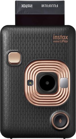 Fujifilm Instax Mini Liplay Hybrid Instant Camera - Stone White in Saudi Arabia