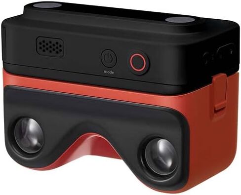 KANDAO 3D Camera - Real 3D Digital Camera, Stereoscopic 3D Instant Display Camera, 4K 60FPS Capture Photo & Video Camera with 2.54 Inch Touch Screem, QooCam EGO, Black in Kuwait