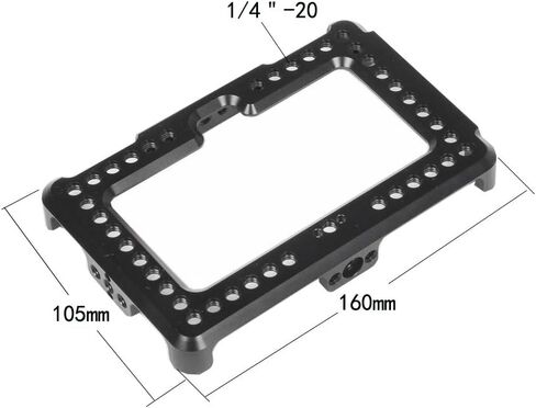 CAMVATE Monitor Cage Bracket for FeelWorld F6 Plus 5.5" Display - 2497 in Saudi Arabia