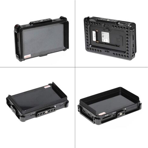 CAMVATE Monitor Cage Bracket for FeelWorld F6 Plus 5.5" Display - 2497 in Saudi Arabia
