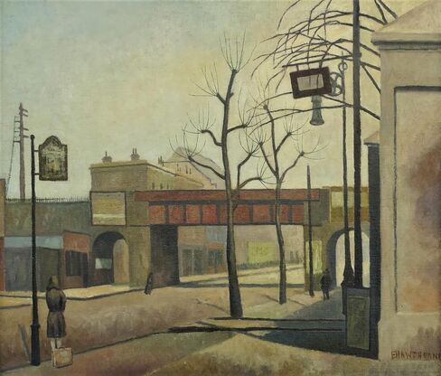 Elwin Hawthorne : Bow Road : 1931 : Archival Quality Art Print in Saudi Arabia