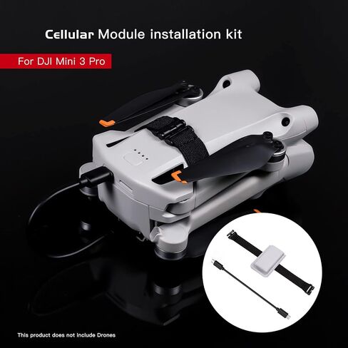 4G Module Mounting Kit Compatible with DJI Mavic Mini 3 Pro Cellular, 4G Module Case with Charging Cable in Saudi Arabia