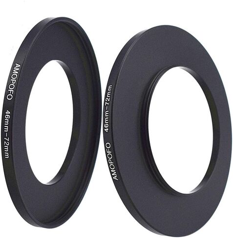 Universal 46 to 72mm /46mm to 72mm Step Up Ring Filter Adapter for EF-S NEX FX M4/3 UV,ND,CPL,Metal Step Up Ring in Kuwait