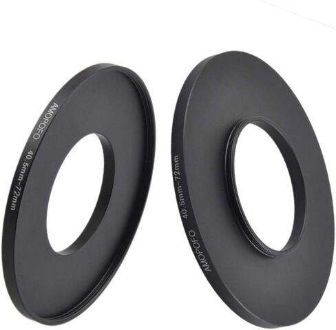 Universal 40.5-72mm/40.5mm to 72mm Step Up Ring Filter Adapter for UV,ND,CPL,Metal Step Up Ring Adapter in Saudi Arabia
