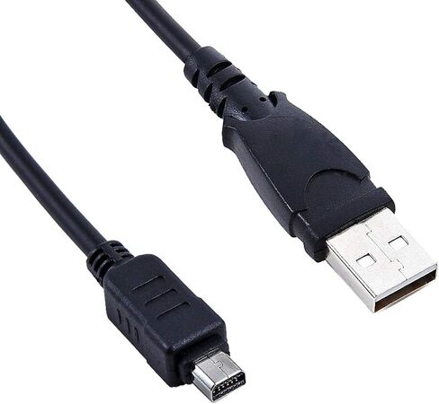 MaxLLTo USB Cable for Olympus Tough TG-4 TG-860 TG-870, Extra Long 5ft USB 2in1 Data SYNC-Charge Charging Cable Cord for Olympus Tough TG 4 TG 860 TG 870 Waterproof Underwater Camera in Kuwait