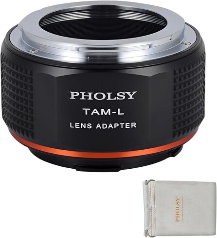 محول تركيب عدسة PHOLSY متوافق مع عدسة Canon EF لكاميرا Leica L | محول التركيب اليدوي متوافق مع Canon EF إلى Leica L، وCanon EOS إلى L، وEF إلى L in Kuwait