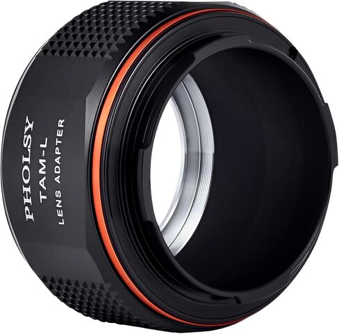 محول تركيب عدسة PHOLSY متوافق مع عدسة Canon EF لكاميرا Leica L | محول التركيب اليدوي متوافق مع Canon EF إلى Leica L، وCanon EOS إلى L، وEF إلى L in Kuwait