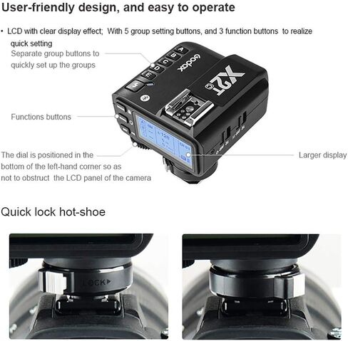 Godox X2 2.4 GHz TTL Wireless Flash Trigger for Nikon in Saudi Arabia