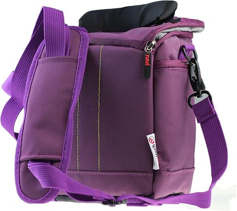 Navitech Purple Protective Portable Handheld Binocular Case and Travel Bag Compatible with The Leica Trinovid 8 x 42 HD in Saudi Arabia
