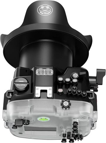 Seafrogs 40M/130FT Underwater Camera Housing Waterproof Case for Sony FX3 with 6" Dome Port, Compatible with Sony FE12-24 F4 and FE16-35 F4 Lens(Zoom Rings for FE12-24 F4 and FE16-35 F4 Included) in Saudi Arabia