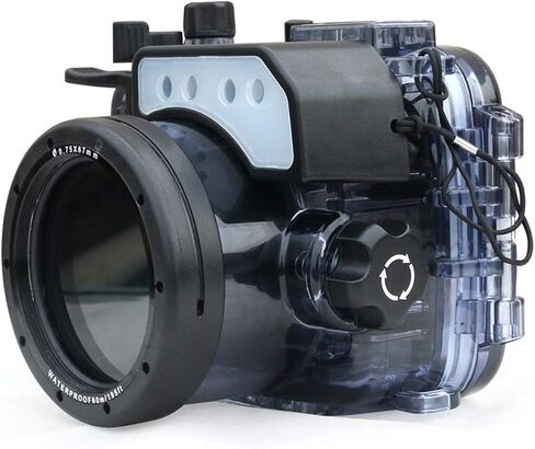 Seafrogs [60m/195ft] Underwater Camera Waterproof case w/Fisheye Wide Angle Lens Dome Port Kit for Sony RX100 I II III IV V RX100 M2 M3 M4 M5 in Saudi Arabia
