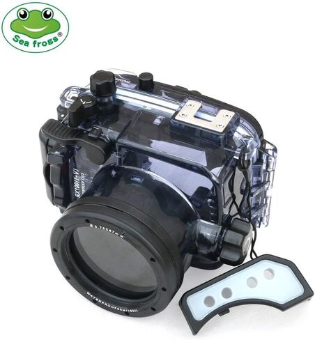 Seafrogs [60m/195ft] Underwater Camera Waterproof case w/Fisheye Wide Angle Lens Dome Port Kit for Sony RX100 I II III IV V RX100 M2 M3 M4 M5 in Saudi Arabia
