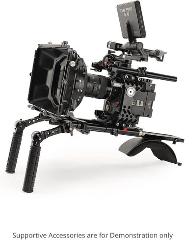 مجموعة مقبض روزيت يونيفرسال 19 مم/15 مم من CAMTREE Hunt لكاميرات DSLR وكاميرا الفيديو على الكتف. تجربة تصوير مستقرة ومريحة (CH-1915-RH) in Kuwait