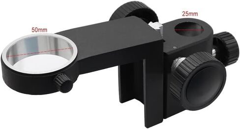 Microscope Accessories Kit 50mm Diameter Adjustable Stereo Microscope Stand Holder Articulating Arm Ring Arbor Bracket Lab Microscope Gear Accessories Microscope Slides in Saudi Arabia