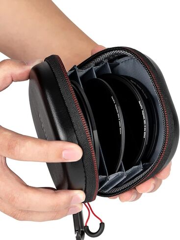 Haida NanoPro Magnetic ND Kit Contain Filter Adapter Ring and Bag ND0.9/1.8/3.0 Filter Magnetic Lens Cap Small to Large Step-up Ring Filter 82MM in Saudi Arabia
