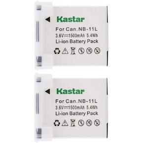 Canon NB-11L 2x Rechargeable 3.6V 680mAh 2.5Wh Lithium-Ion Battery Pack in Saudi Arabia