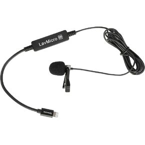 Saramonic Broadcast Lavalier Microphone with Lightning Output Connector Professional Video Microphone (LAVMICRODI) in Kuwait
