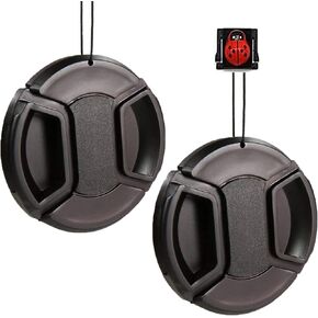 PCTC 72mm Front Lens Cap Lens Cover, 72mm Camera Lens Cap Cover for Nikon NIKKOR Z 24-70mm f/4 S Lens for Nikon Z6 Z7 Z 7II Z6 II Camera (2 Pack) in Kuwait