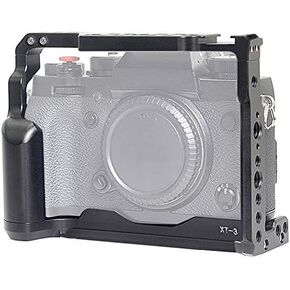Foto4easy Professional Camera cage with Cold Shoe Mount and Quick Release Plate for Fujifilm X-T2 X-T3 Camera in Kuwait