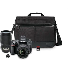 Nikon D610 24.3 MP CMOS FX-Format Digital SLR Camera with 24-85mm f/3.5-4.5G ED VR Auto Focus-S Nikkor Lens in Kuwait