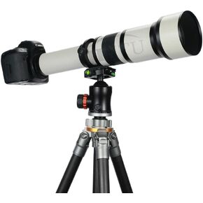 JINTU 650-1300mm Telephoto Zoom Lens F/8.3 for Canon Nikon SLR T8 T8i T7i T7s T7 T6s T6i T6 T5 SL3 SL2 4000D 650D 800D 550D 80D 90D 60D 5D IV D5600 D5500 D5100 D3300 D3200 D7500 D90 in Kuwait