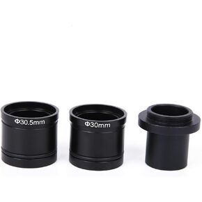 Camera Adapter for Microscopes, C Mount Microscope Adapter, Eyepiece Lens 0.91" Mounting with 1.18" 1.20" Ring Adapter Applicable in Kuwait