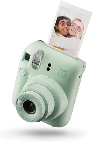 instax mini 12 Camera, Clay White in Saudi Arabia