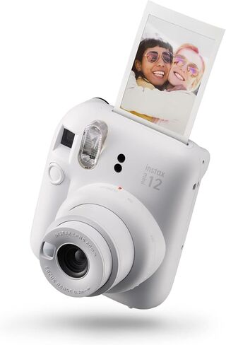 instax mini 12 Camera, Clay White in Saudi Arabia