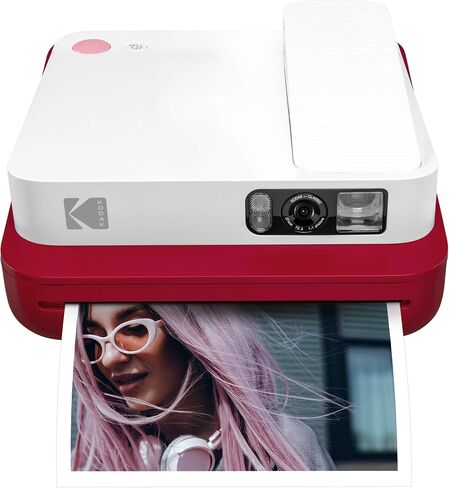 KODAK Smile Classic Digital Instant Camera with Bluetooth (Red) Travel Kit in Saudi Arabia