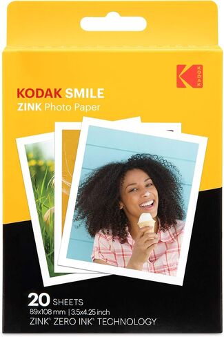 KODAK Smile Classic Digital Instant Camera with Bluetooth (Red) Travel Kit in Saudi Arabia
