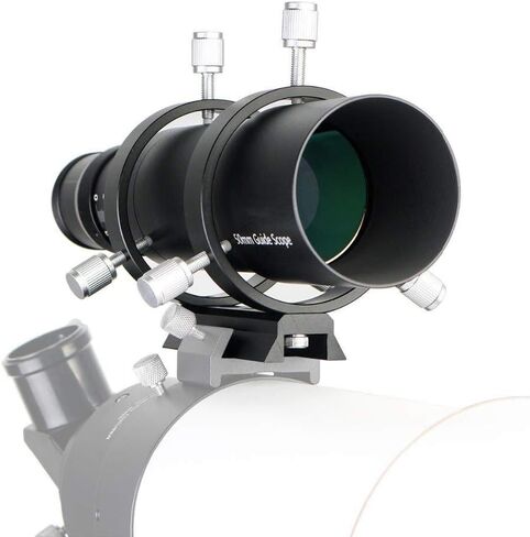 ZAPION 50 مم نطاق مكتشف فاخر مدمج 1.25 تركيز حلزوني مزدوج متوافق مع تلسكوب علم الفلك in Kuwait