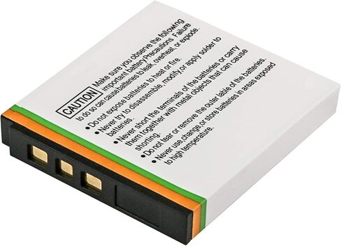 كاستار بطارية (X2) وشاحن USB رفيع لكوداك KLIC-7001 وكوداك ايزي شير M320، M340، M341، M753 زووم، M763، M853 زووم، M863، M893، M893 is، M1063، M1073 is، V550، V570، V610، كاميرات V705، V750 in Saudi Arabia