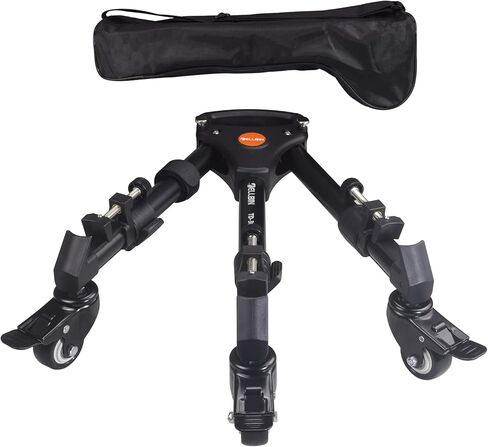 TD-30 Photography Professional Heavy Duty Tripod Dolly with Rubber Wheels and Adjustable Leg Mounts, Compatible with Most Tripods Perfect for Cameras Camcorder and Lighting Equipment in Kuwait