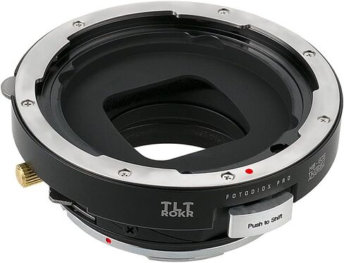 Fotodiox Pro TLT ROKR - محوّل تركيب عدسة متحركة/متحولة متوافق مع عدسات Hasselblad V-Mount SLR لكاميرا Canon EOS (EF، EF-S) Mount D/SLR - مع رقاقة تأكيد التركيز Gen10 in Saudi Arabia