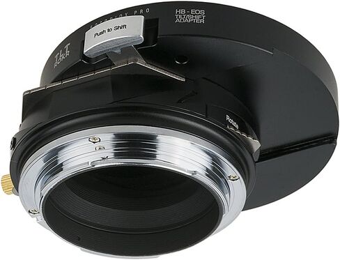 Fotodiox Pro TLT ROKR - محوّل تركيب عدسة متحركة/متحولة متوافق مع عدسات Hasselblad V-Mount SLR لكاميرا Canon EOS (EF، EF-S) Mount D/SLR - مع رقاقة تأكيد التركيز Gen10 in Saudi Arabia