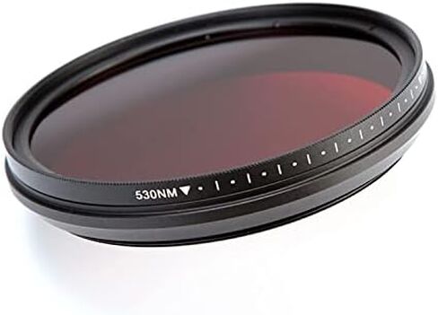 Adjustable IR Infrared Infra-Red X-Ray Lens Filter 530/590/630/680/720/750 nm for 46 49 52 55 58 62 67 72 77 82 mm DSLR Camera (Caliber : 77mm) in Saudi Arabia